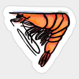 Shrimp! Sticker